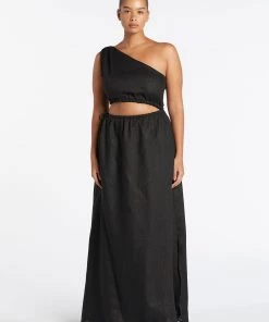 AUS Shopify Store BLANCHE ASYMMETRICAL GOWN All