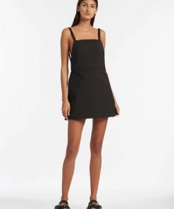 AUS Shopify Store MARCO PINAFORE MINI DRESS