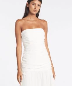 AUS Shopify Store CAEL GATHERED MIDI DRESS