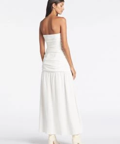 AUS Shopify Store CAEL GATHERED MIDI DRESS