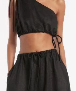 AUS Shopify Store BLANCHE ONE SHOULDER CROP