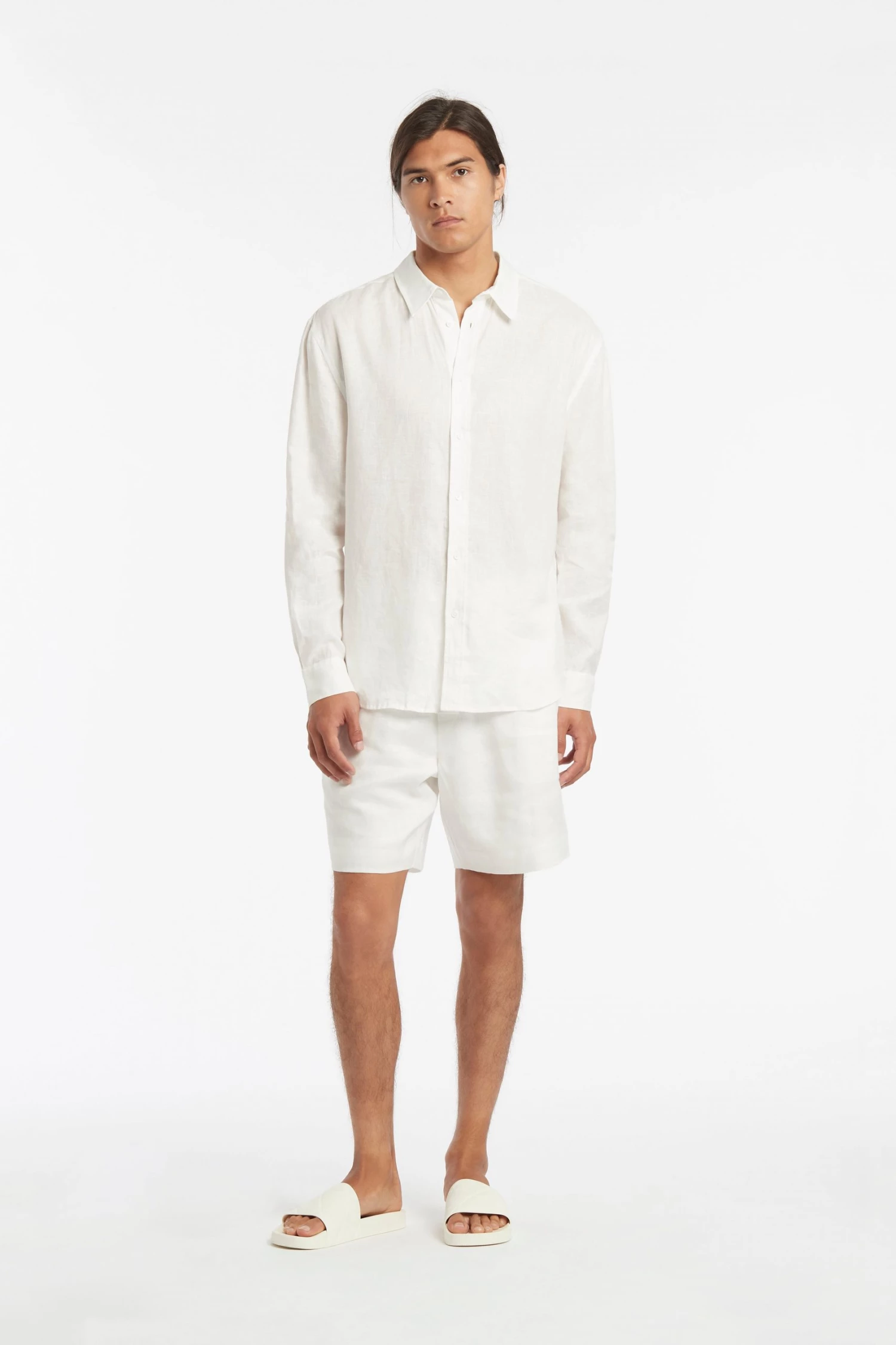 AUS Shopify Store CLASSIC LINEN SHIRT 3 AUS Shopify Store CLASSIC LINEN SHIRT