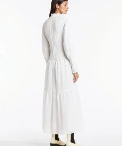 AUS Shopify Store DIANA SMOCKED GOWN All