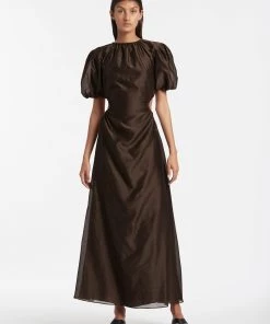 AUS Shopify Store ANJE PUFF SLEEVE GOWN