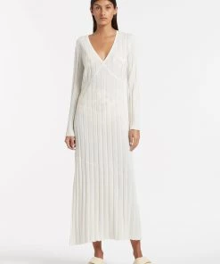 AUS Shopify Store BASILE V NECK DRESS All