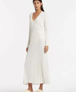 AUS Shopify Store BASILE V NECK DRESS All