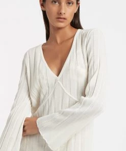 AUS Shopify Store BASILE V NECK DRESS All