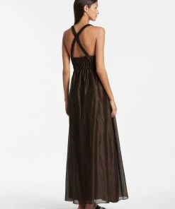 AUS Shopify Store ANJE V NECK GOWN