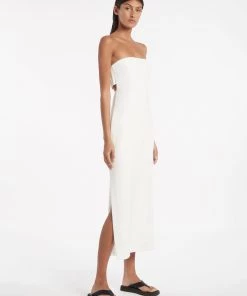 AUS Shopify Store AVA STRAPLESS MIDI DRESS Back In Stock