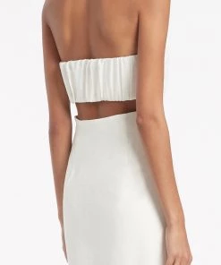 AUS Shopify Store AVA STRAPLESS MIDI DRESS Back In Stock