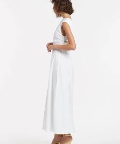 AUS Shopify Store ANJA TIE MIDI DRESS All