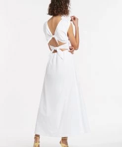 AUS Shopify Store ANJA TIE MIDI DRESS All