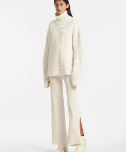 AUS Shopify Store JEANE HIGH NECK SWEATER All