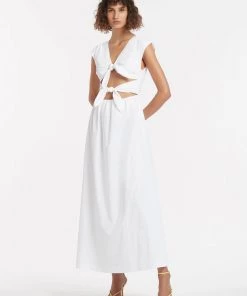 AUS Shopify Store ANJA TIE MIDI DRESS All