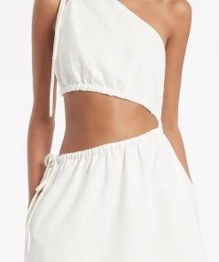 AUS Shopify Store All BLANCHE ASYMMETRICAL GOWN