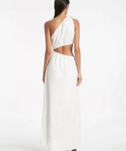 AUS Shopify Store All BLANCHE ASYMMETRICAL GOWN