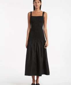 AUS Shopify Store All MADELYN SHIRRED MIDI DRESS