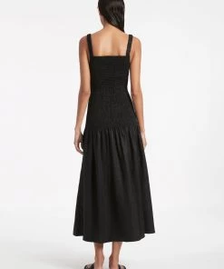 AUS Shopify Store All MADELYN SHIRRED MIDI DRESS