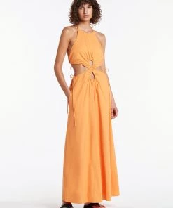 AUS Shopify Store THE COPPOLA CUT OUT MIDI DRESS All