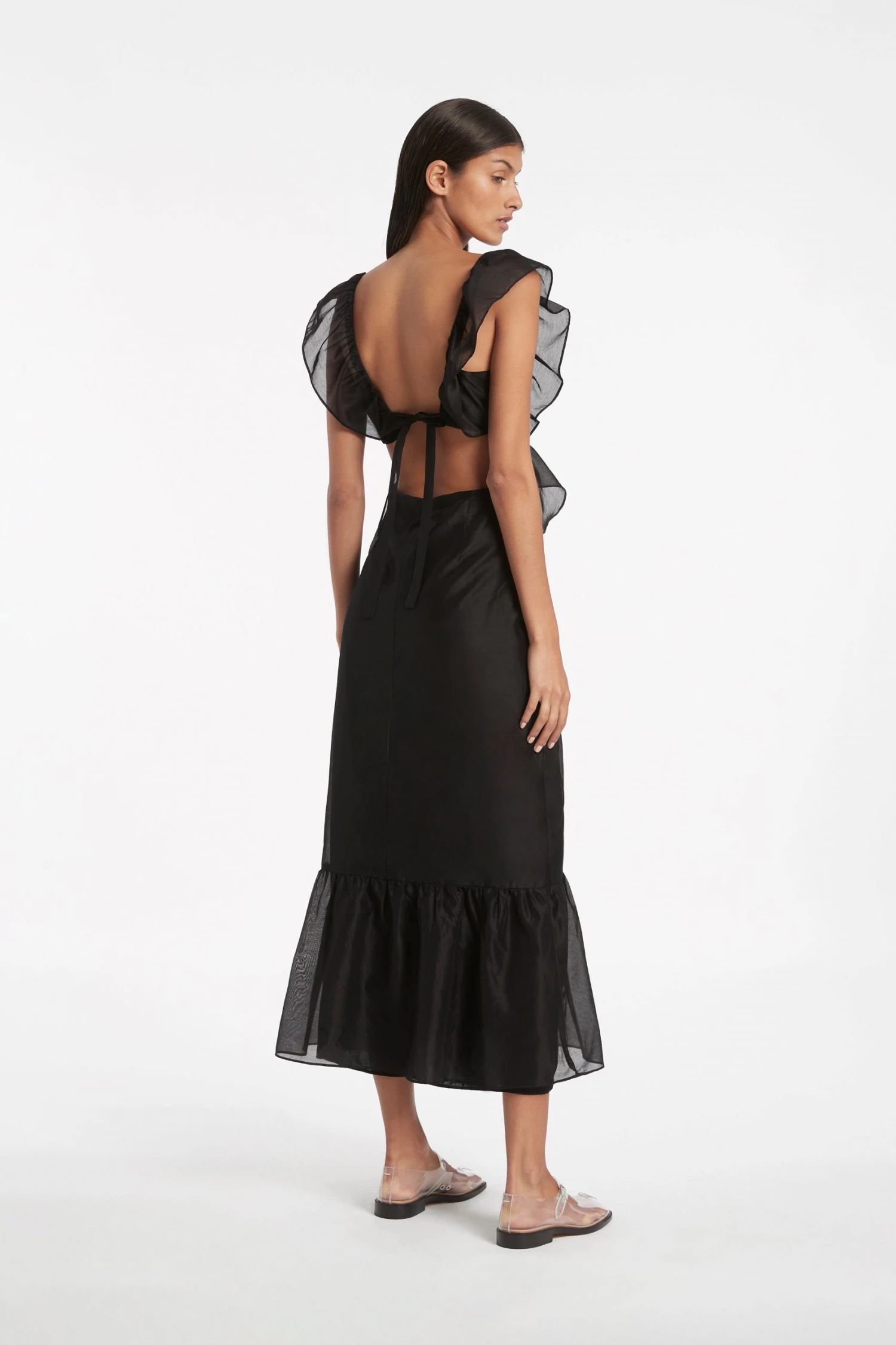 AUS Shopify Store All FRANC FRILL MIDI DRESS 4 AUS Shopify Store All FRANC FRILL MIDI DRESS